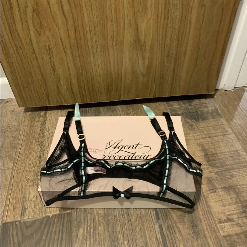 NWT Agent Provocateur Pollie Suspenders Size 3